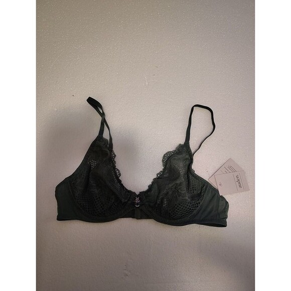 Auden Women’s 36A Green Lace Underwire Bra NWT - Picture 1 of 4